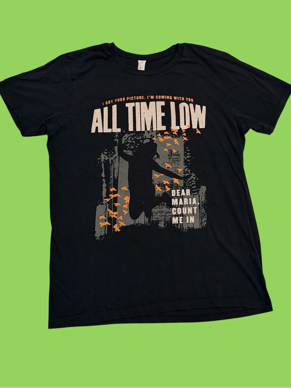 Vintage All Time Low Band Shirt Dear Maria Size Large